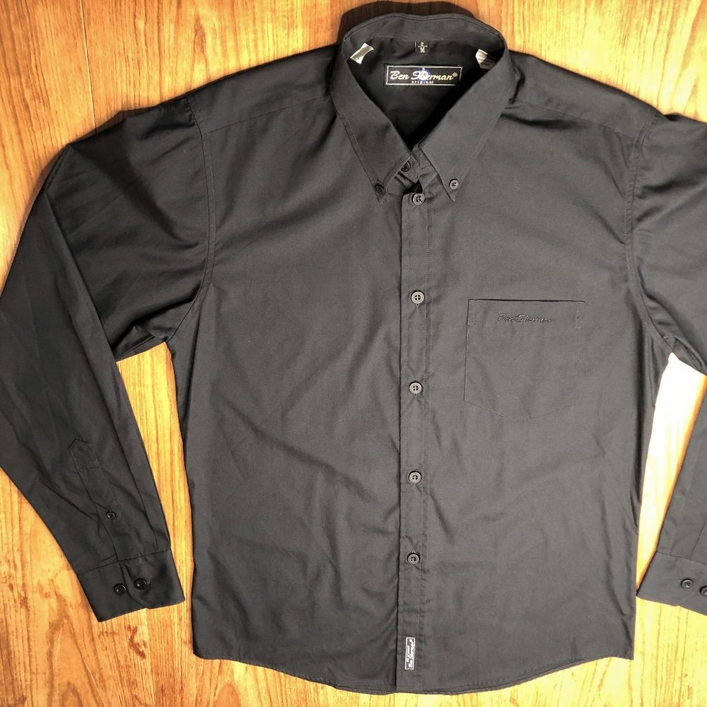 Ben Sherman Men's Black button down shirt